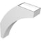 Ekena Millwork 6-in. W x 24-in. D x 30-in. H Thorton Architectural Grade PVC Knee Brace BRCP06X24X30THR - alternate 5